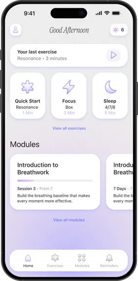 The OHM AT WORK app